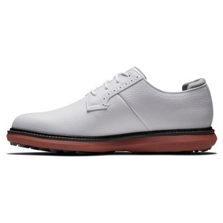 FootJoy Traditions Herren Golfschuhe, weiss/brick blucher
