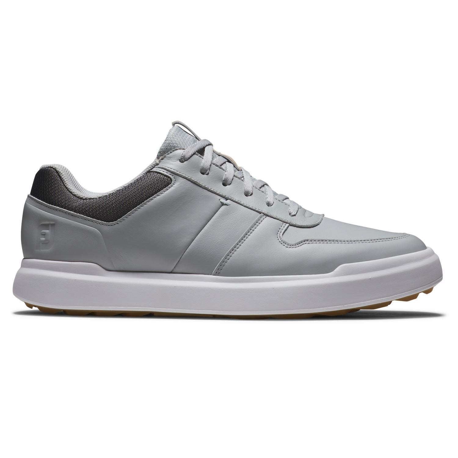 FootJoy Contour Casual Herren Golfschuhe, grau/weiss