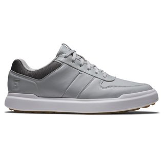 FootJoy Contour Casual Herren Golfschuhe, grau/weiss