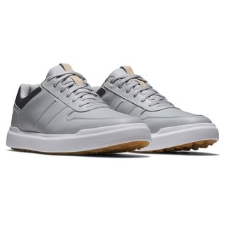 FootJoy Contour Casual Herren Golfschuhe, grau/weiss