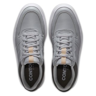 FootJoy Contour Casual Herren Golfschuhe, grau/weiss