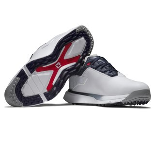 FootJoy Pro|SLX Herren Golfschuhe, weiss/dunkelblau