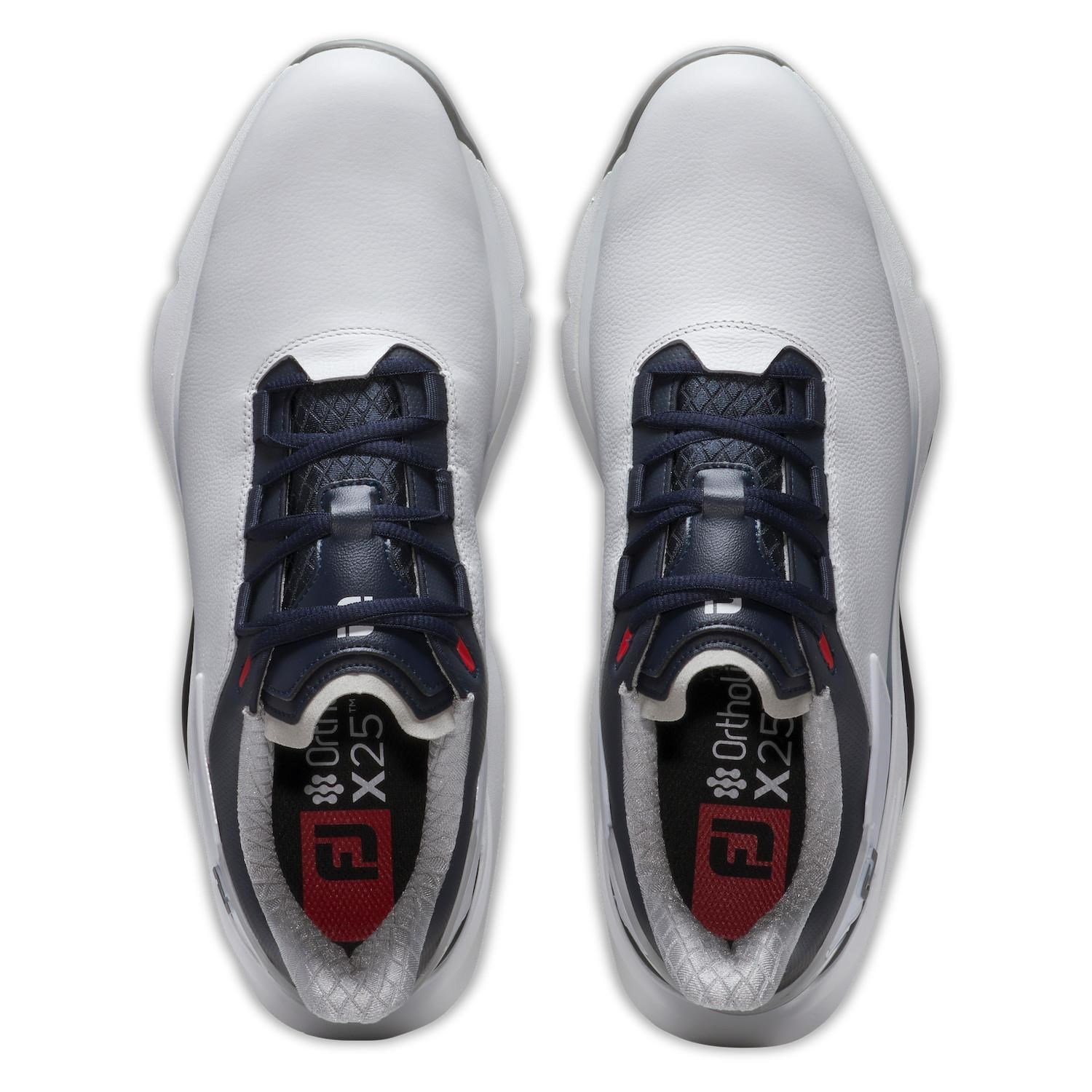 FootJoy Pro|SLX Herren Golfschuhe, weiss/dunkelblau