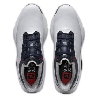 FootJoy Pro|SLX Herren Golfschuhe, weiss/dunkelblau