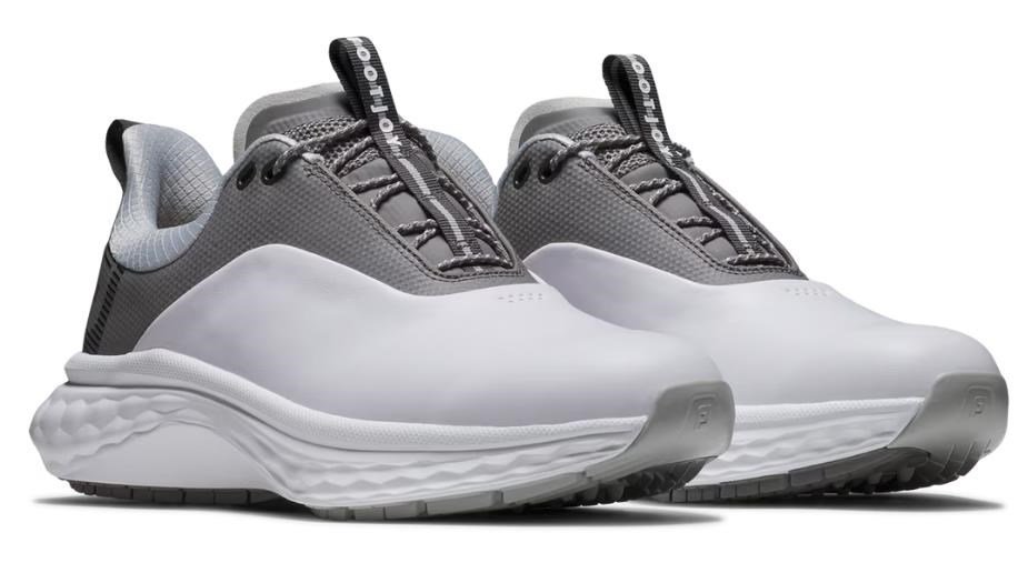 FootJoy Quantum Herren Golfschuhe, weiss/grau