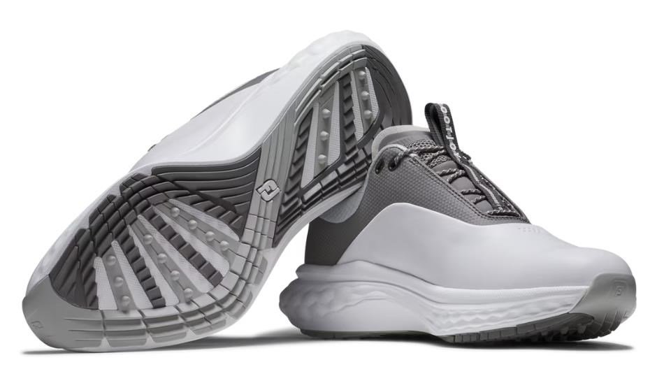 FootJoy Quantum Herren Golfschuhe, weiss/grau