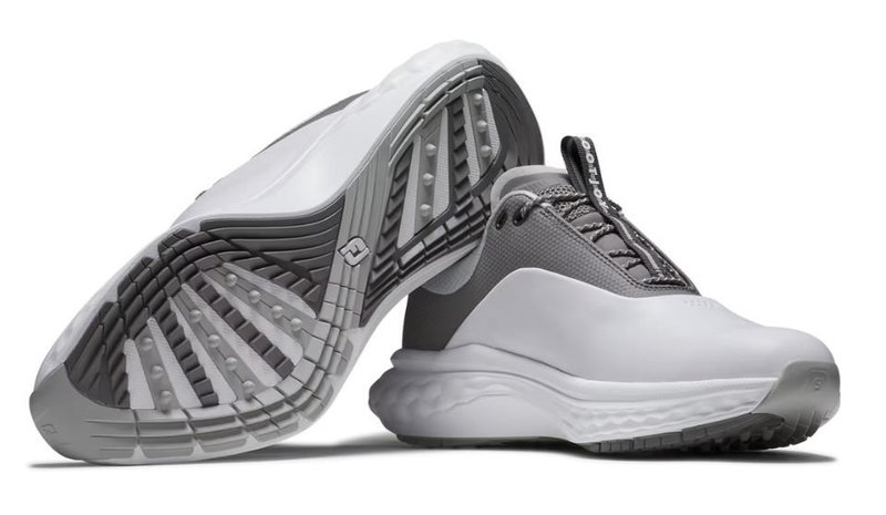 FootJoy Quantum Herren Golfschuhe, weiss/grau