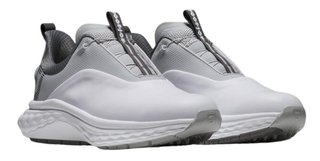 FootJoy Quantum BOA Herren Golfschuhe, weiss/grau