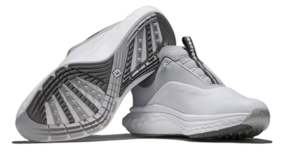 FootJoy Quantum BOA Herren Golfschuhe, weiss/grau