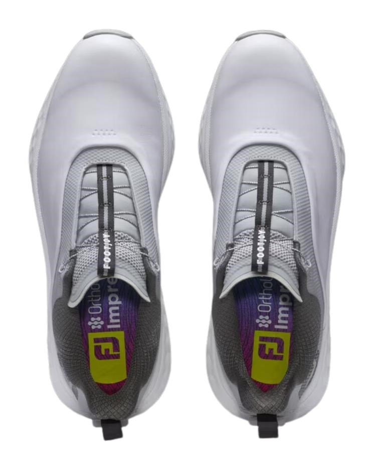 FootJoy Quantum BOA Herren Golfschuhe, weiss/grau