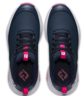 FootJoy Tour Rival Damen Golfschuhe, dunkelblau/weiss/rosa