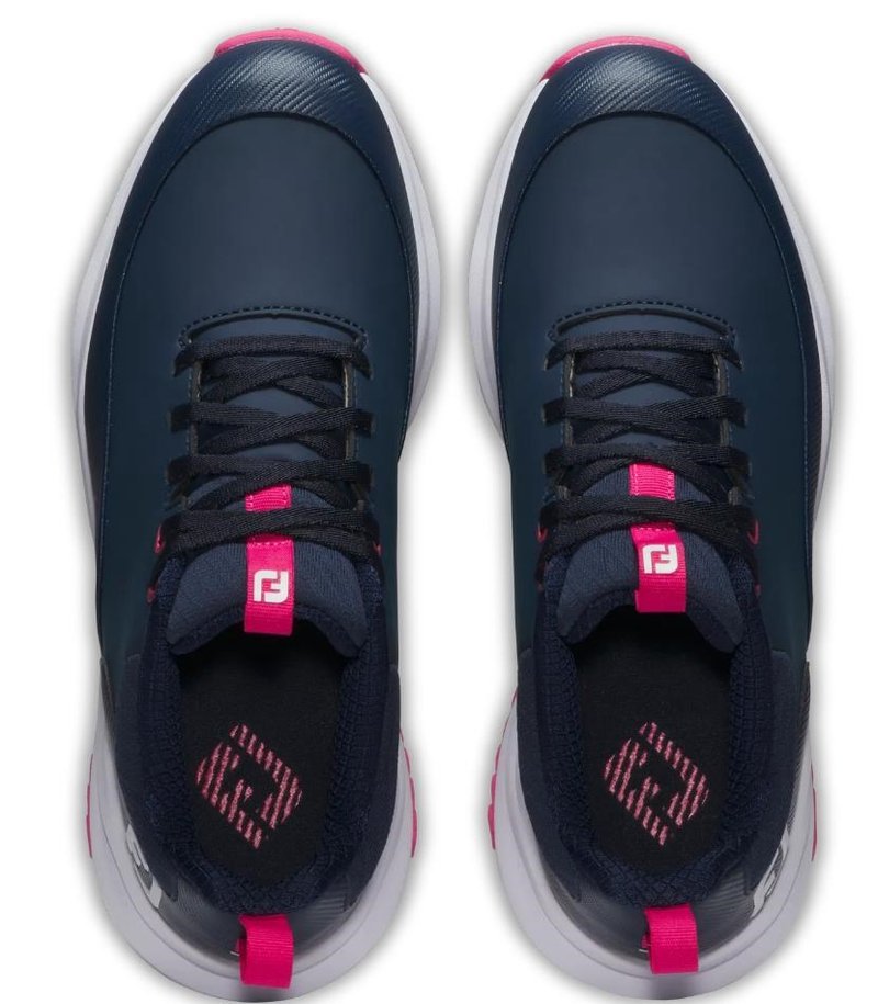 FootJoy Tour Rival Damen Golfschuhe, dunkelblau/weiss/rosa