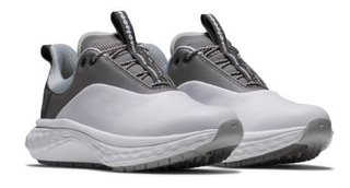 FootJoy Quantum Leather Damen Golfschuhe, weiss/grau
