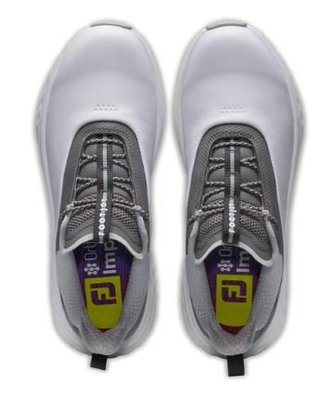 FootJoy Quantum Leather Damen Golfschuhe, weiss/grau