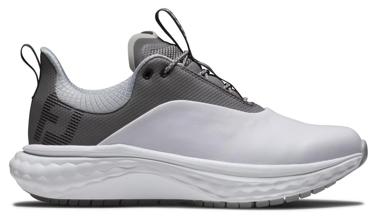 FootJoy Quantum Leather Damen Golfschuhe, weiss/grau