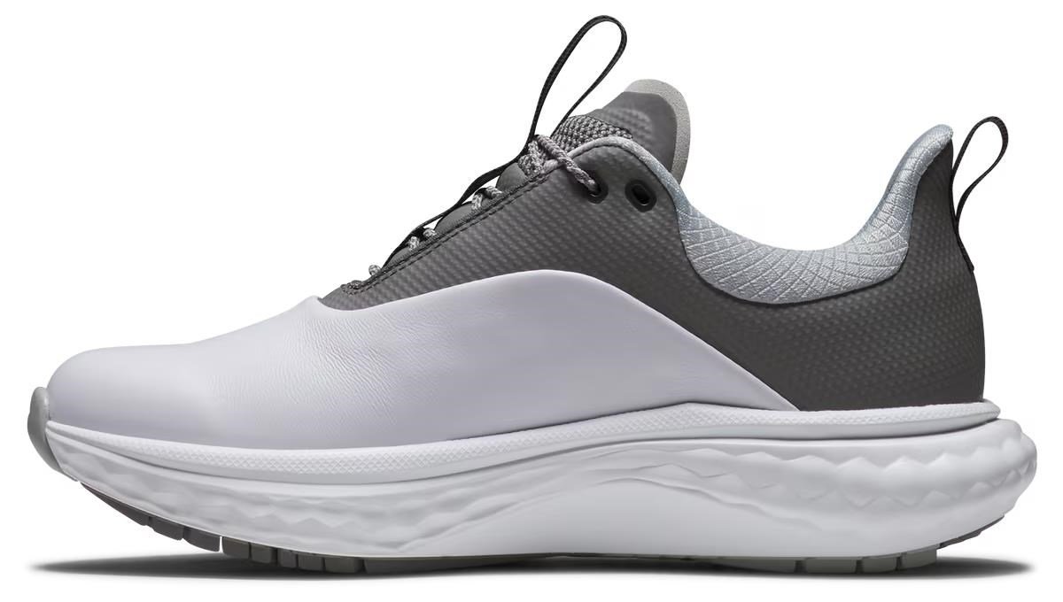 FootJoy Quantum Leather Damen Golfschuhe, weiss/grau