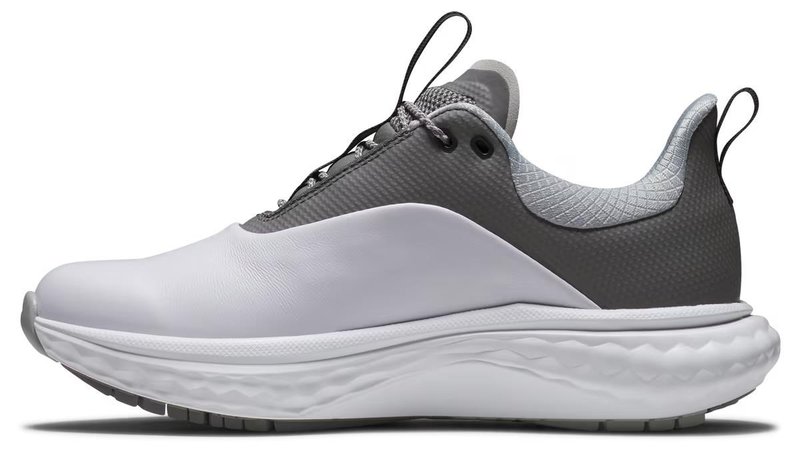 FootJoy Quantum Leather Damen Golfschuhe, weiss/grau