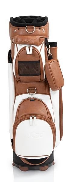 JuCad Style Cart Bag - weiss/braun