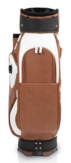 JuCad Style Cart Bag - weiss/braun