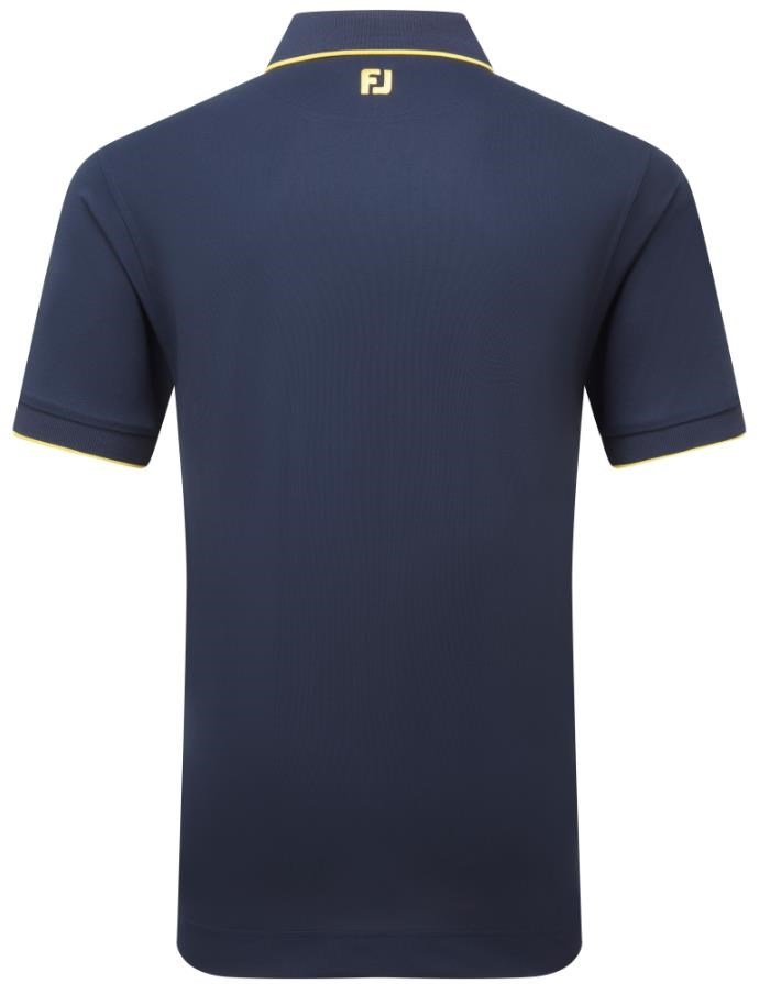 FootJoy Tipped Pique Herren Poloshirt, dunkelblau
