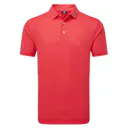 FootJoy Stretch Pique Solid Herren Poloshirt, hibiscus