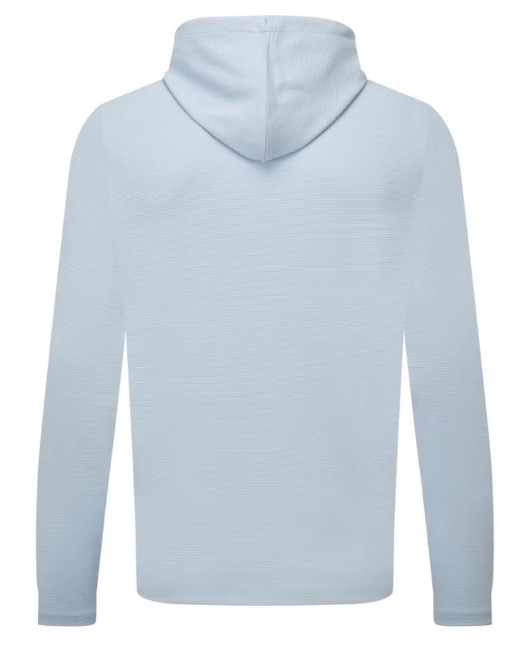 FootJoy Ottoman Jacquard Hoodie Herren Sweatshirt, skyway