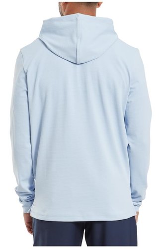 FootJoy Ottoman Jacquard Hoodie Herren Sweatshirt, skyway