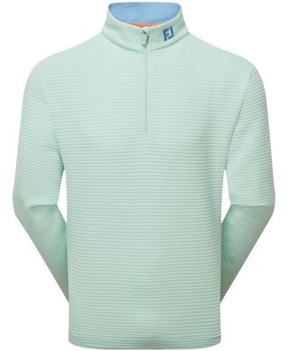 FootJoy Quilt Texture Chill-Out Herren Sweatshirt, hellgrün