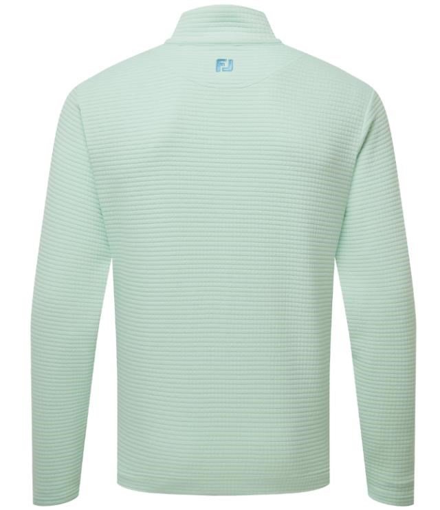 FootJoy Quilt Texture Chill-Out Herren Sweatshirt, hellgrün