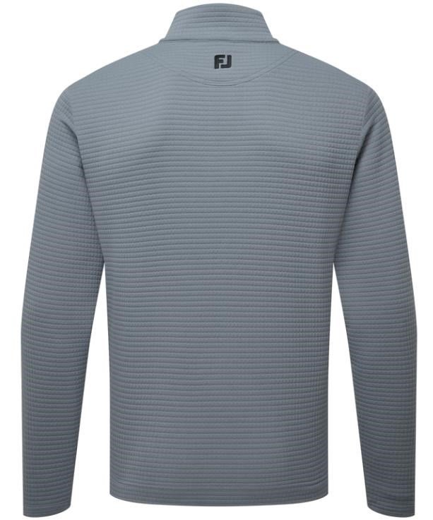 FootJoy Quilt Texture Chill-Out Herren Sweatshirt, flint