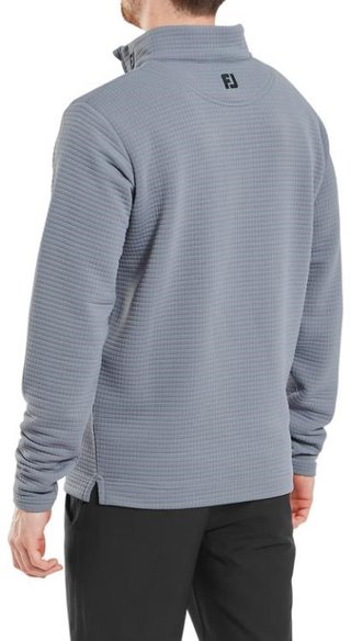 FootJoy Quilt Texture Chill-Out Herren Sweatshirt, flint