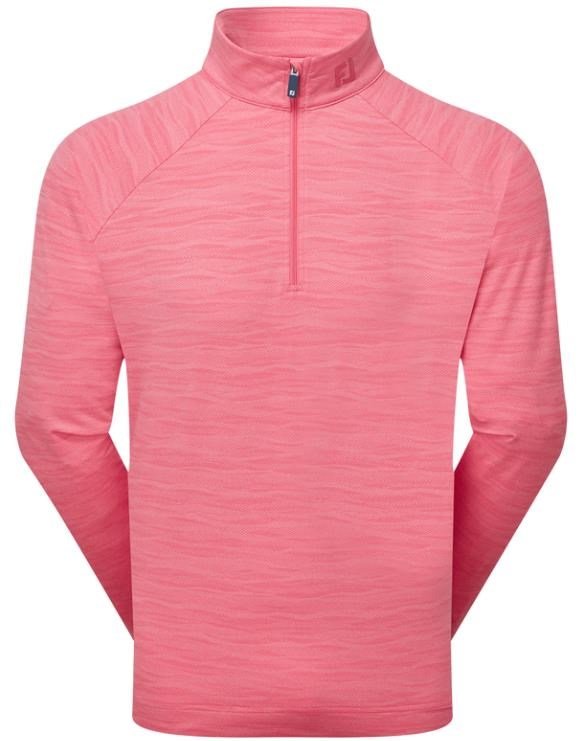 FootJoy Wave Jacquard Chill-Out Herren Sweatshirt, rosa