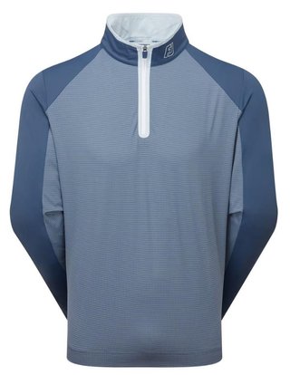 FootJoy TempoSeries Mixed Texture Chill-Out Herren Sweatshirt, dunkelblau