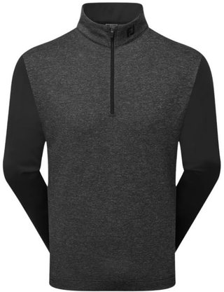 FootJoy Tonal Heather Chill-Out Herren Sweatshirt, schwarz
