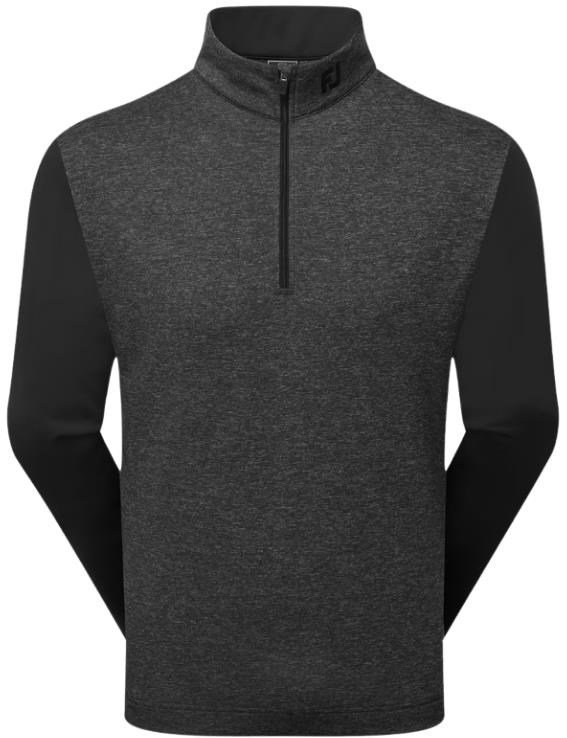 FootJoy Tonal Heather Chill-Out Herren Sweatshirt, schwarz