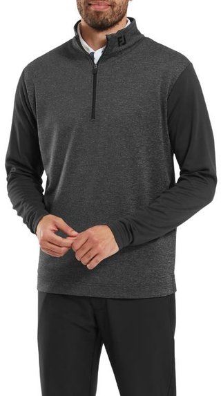 FootJoy Tonal Heather Chill-Out Herren Sweatshirt, schwarz