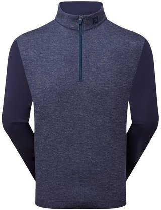 FootJoy Tonal Heather Chill-Out Herren Sweatshirt, dunkelblau