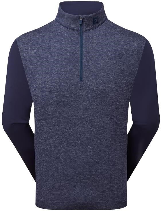 FootJoy Tonal Heather Chill-Out Herren Sweatshirt, dunkelblau