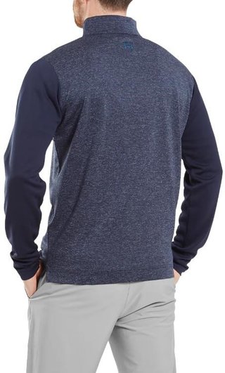 FootJoy Tonal Heather Chill-Out Herren Sweatshirt, dunkelblau