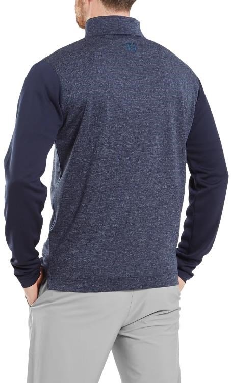 FootJoy Tonal Heather Chill-Out Herren Sweatshirt, dunkelblau