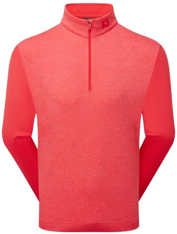 FootJoy Tonal Heather Chill-Out Herren Sweatshirt, rot