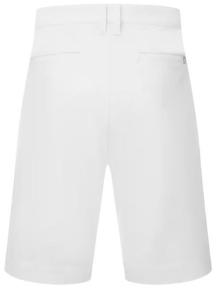 FootJoy Performance Tapered Fit Herren Golf Kurze Hosen, weiss