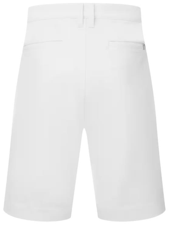 FootJoy Performance Tapered Fit Herren Golf Kurze Hosen, weiss