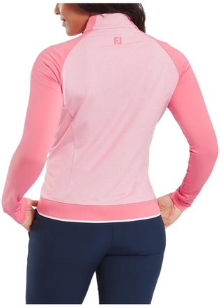 FootJoy 1/4-Zip Midlayer Damen Sweatshirt, rosa