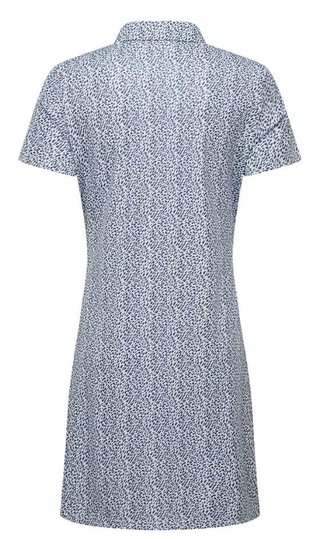 FootJoy Animal Print Damen Golfkleid, dunkelblau/weiss