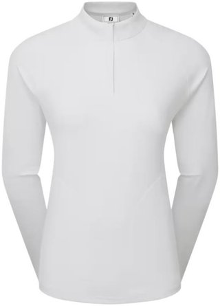 FootJoy Half-Zip Midlayer Damen Sweatshirt, weiss