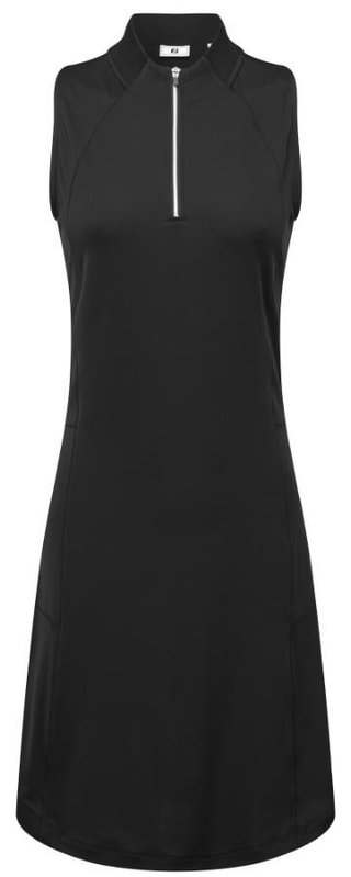 FootJoy 1/4-Zip Sleeveless Damen Golfkleid, schwarz