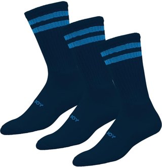 FootJoy ComfortSof Crew Herren Socken, navy/marine, 3 Stk.