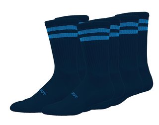 FootJoy ComfortSof Crew Herren Socken, navy/marine, 3 Stk.