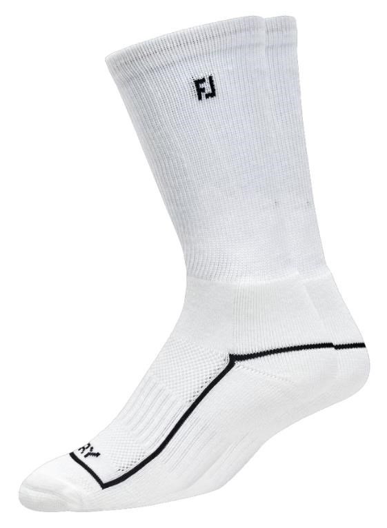 FootJoy ProDry Crew Damen Socken, 1Paar, weiss
